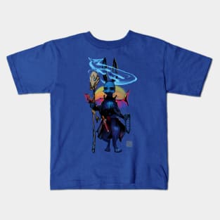 Rabbit and spirit of fox Kids T-Shirt